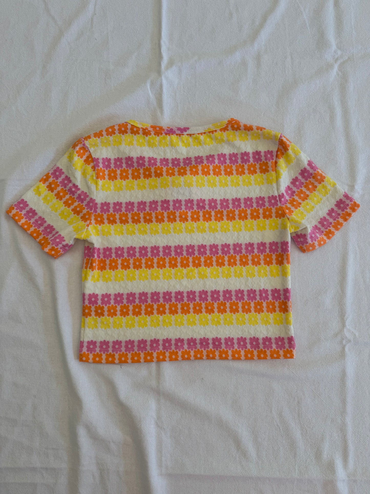 Ruby Flower Crop-Top | Size 8