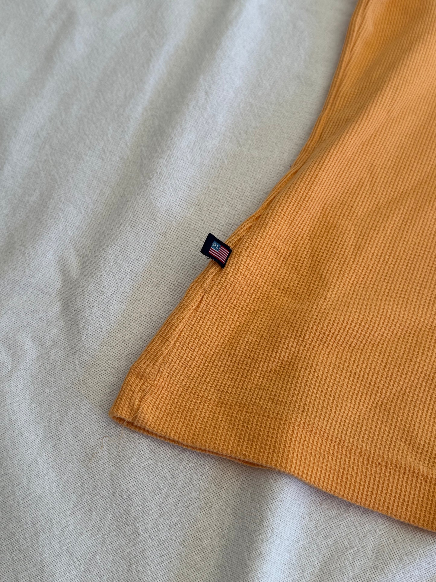 Orange Ralph Lauren Top | Size L-XL
