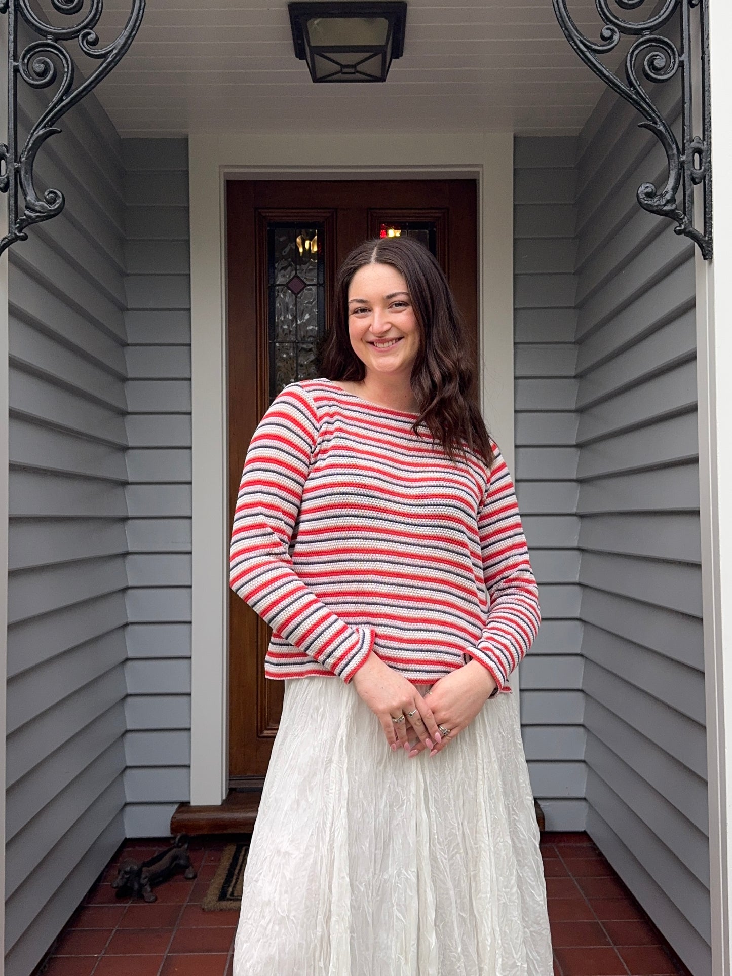 Striped Long-sleeve | Size M