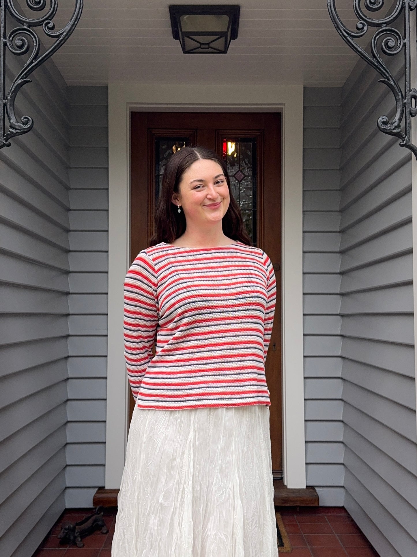 Striped Long-sleeve | Size M