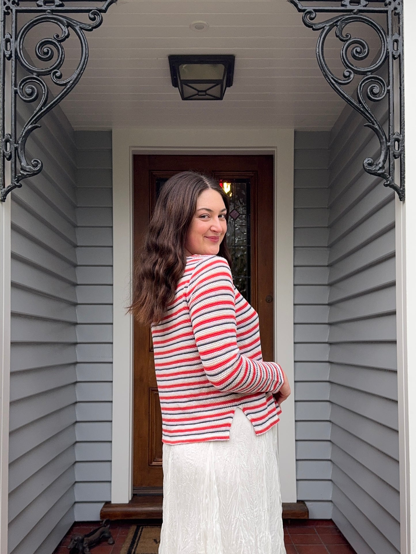 Striped Long-sleeve | Size M