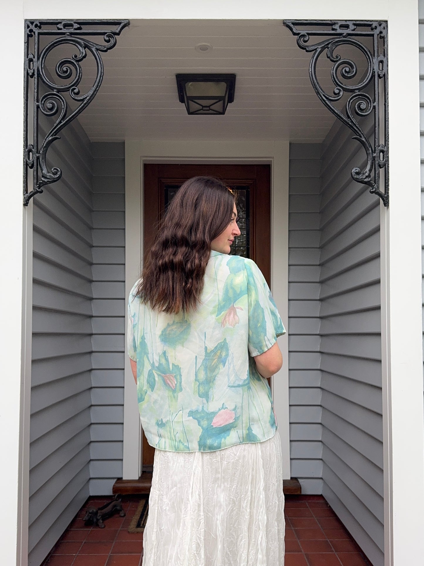 Watercolour-vibe Blouse | Size 12-14