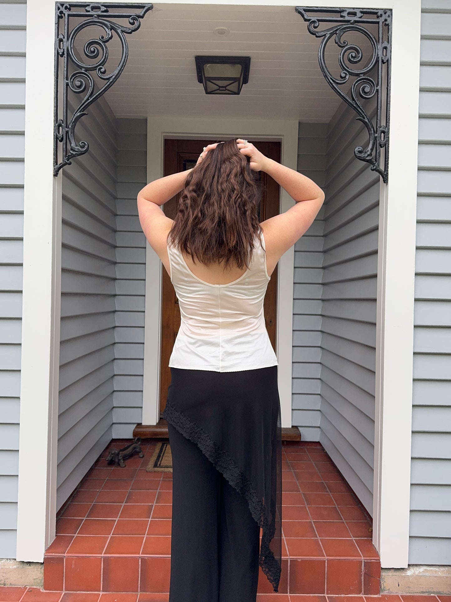 White Lace Cami | Size 10-12