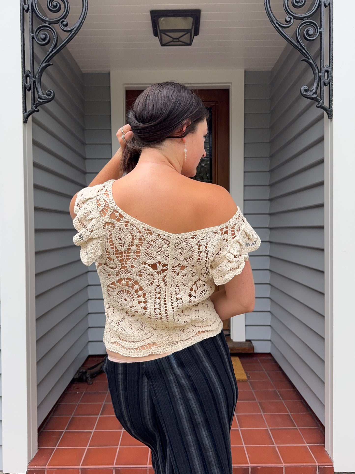 Crochet Blouse | Size M