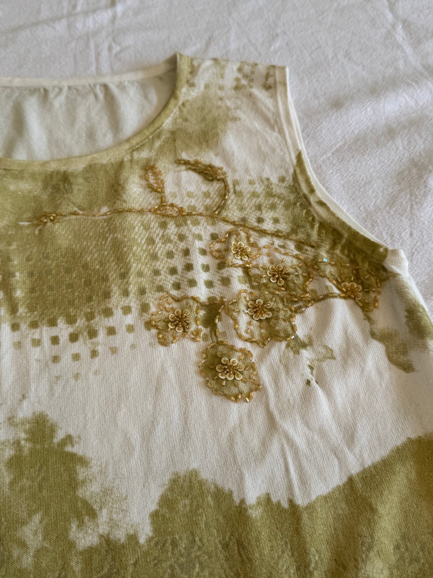 Green Sparkly Top | Size 10
