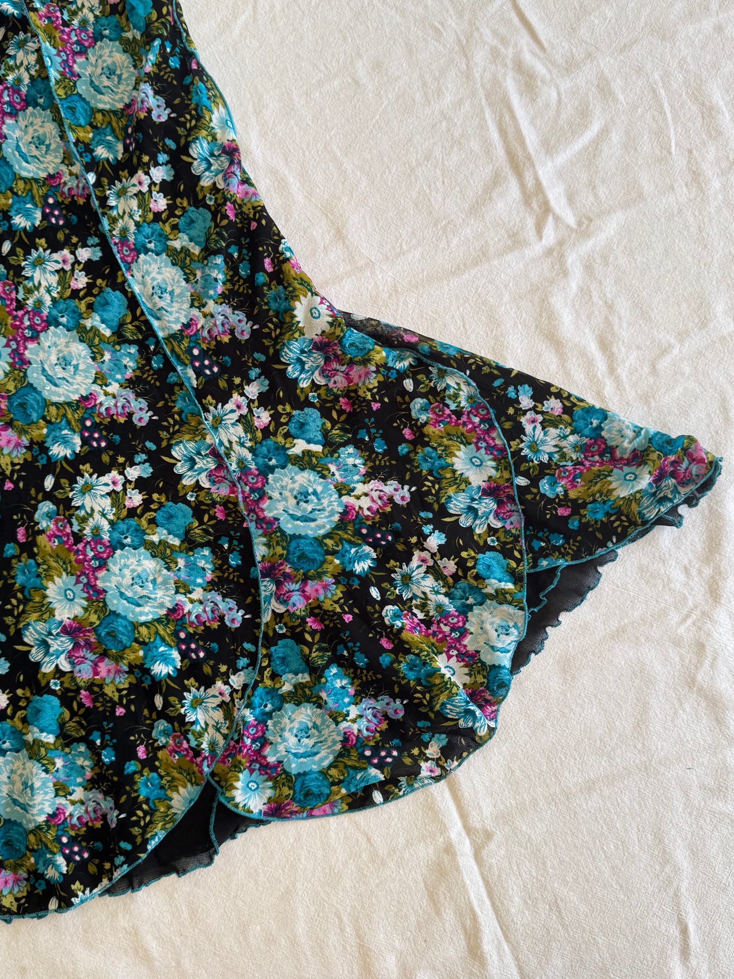 Floral Midi Skirt | Size 10
