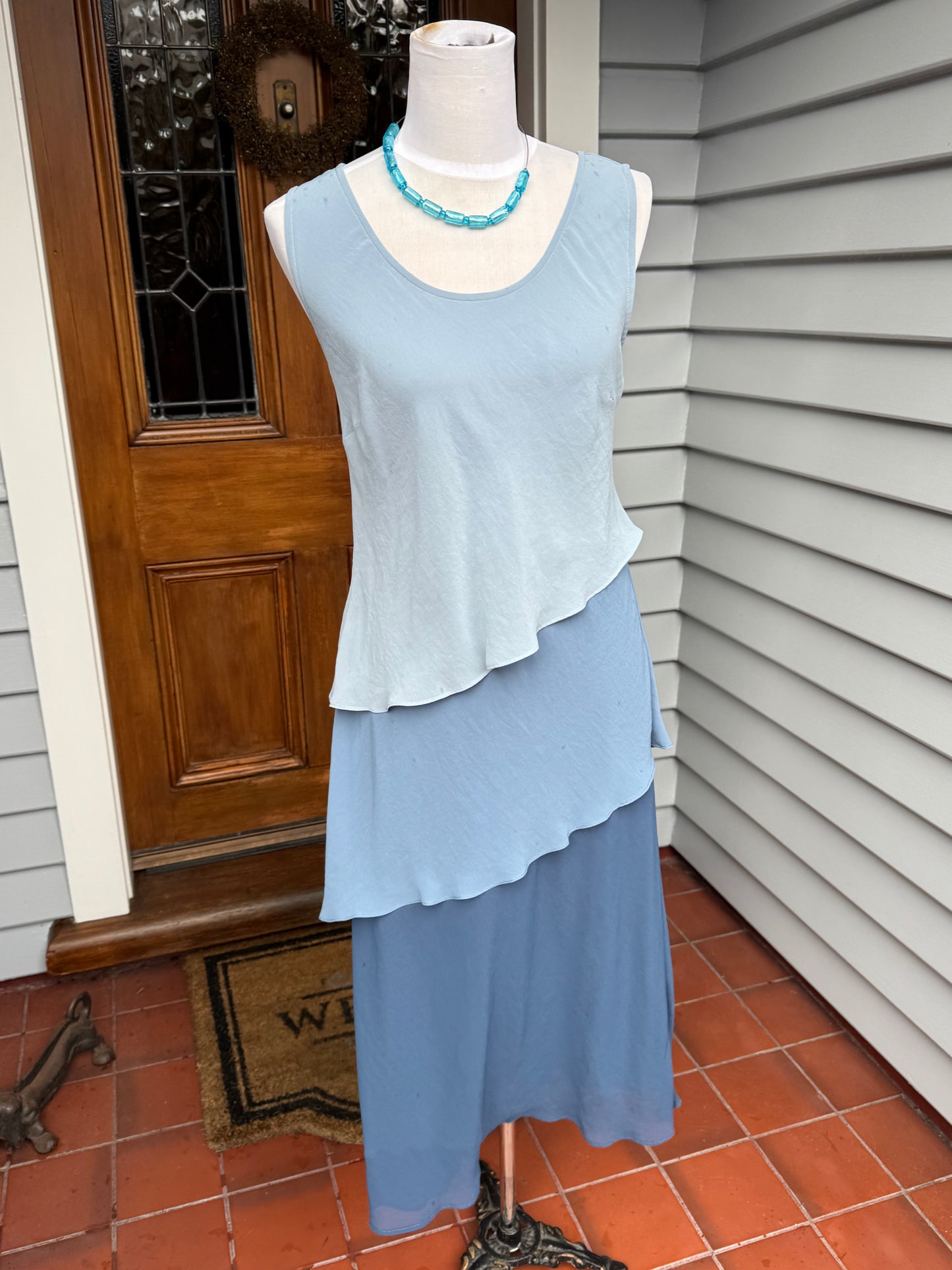 Floaty Tiered Maxi Dress | Size 10