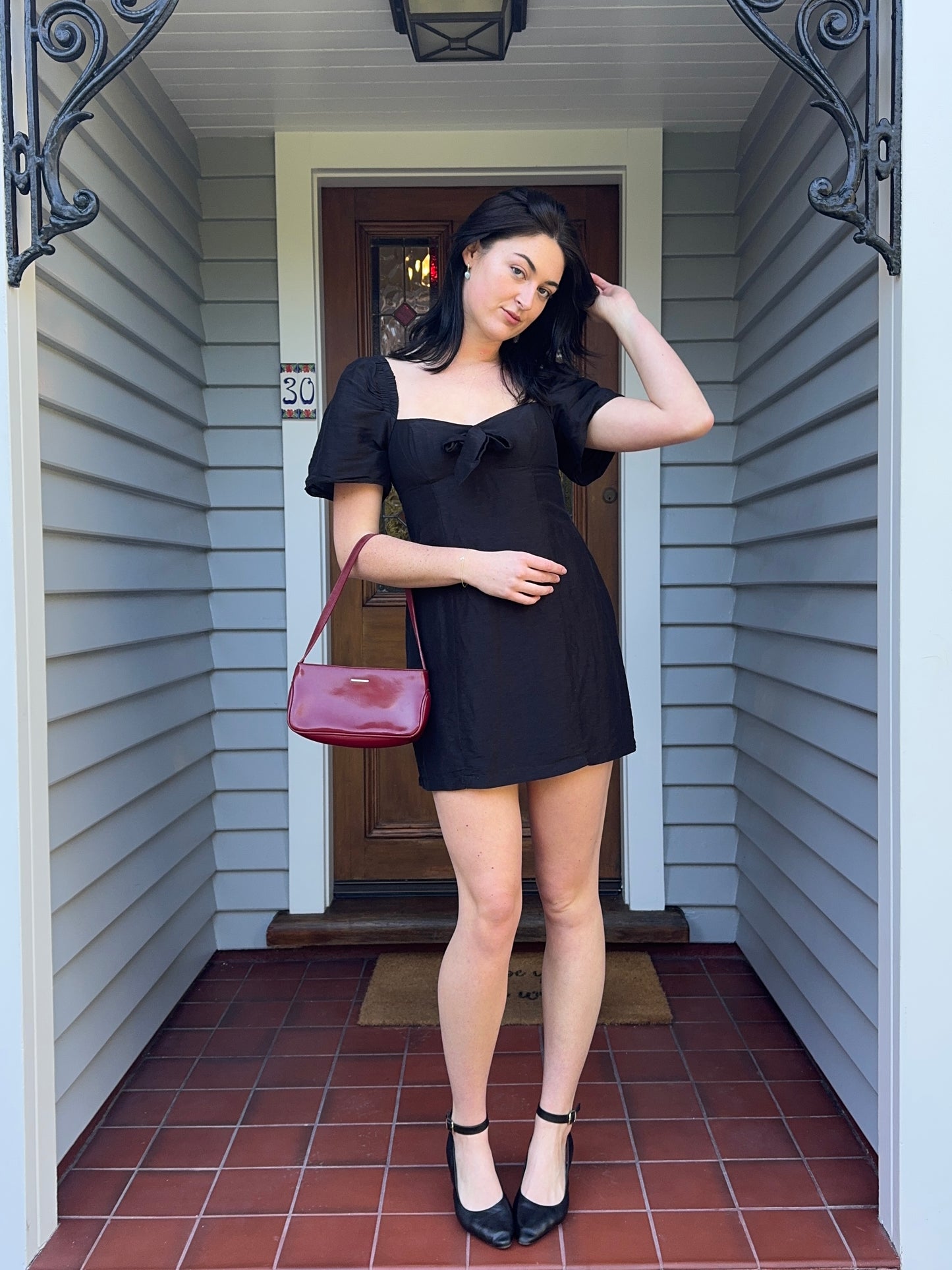 Hansen & Gretel Black Mini Dress | Size S