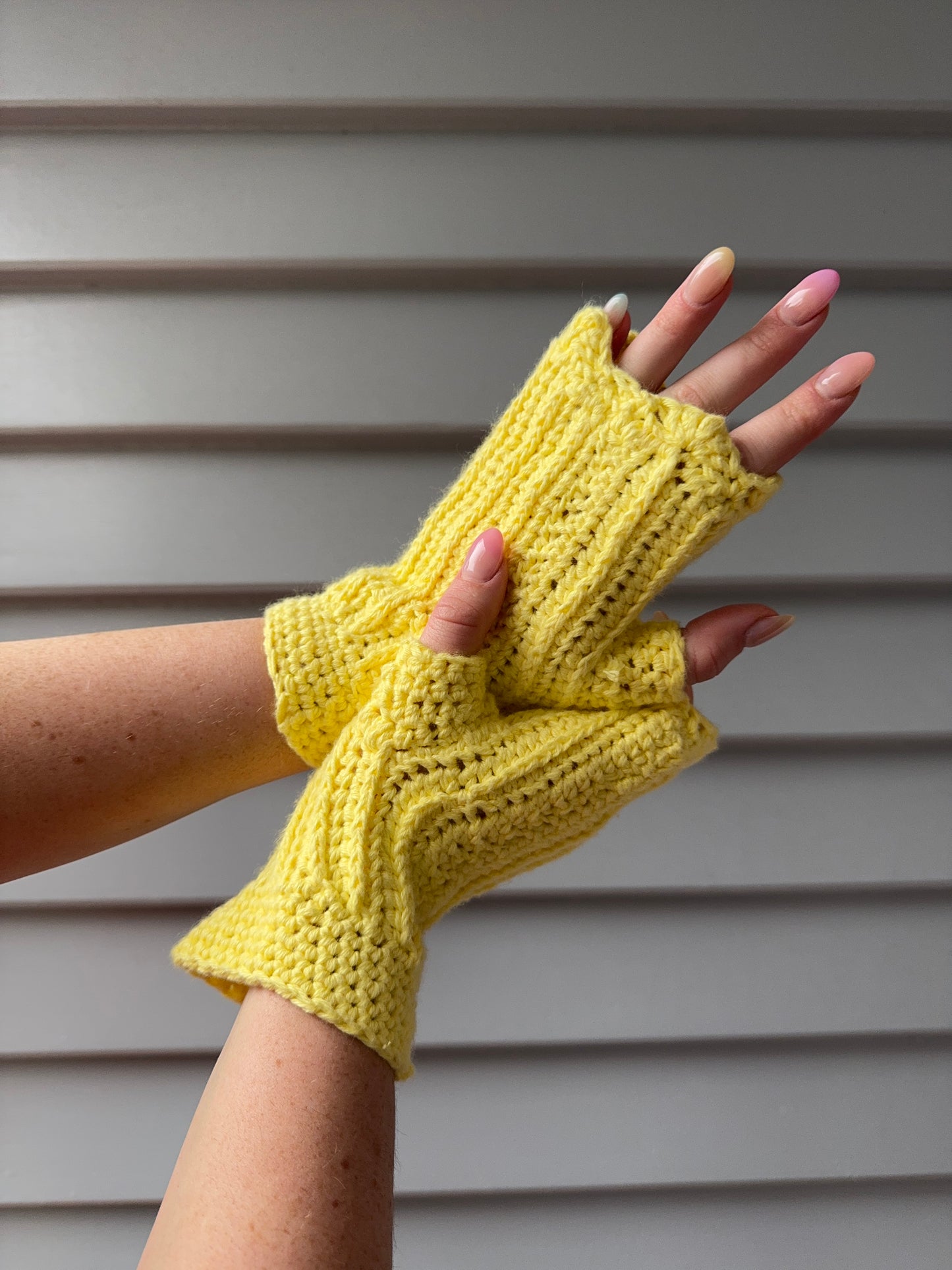 Gorgeous Handmade Crochet Fingerless Gloves