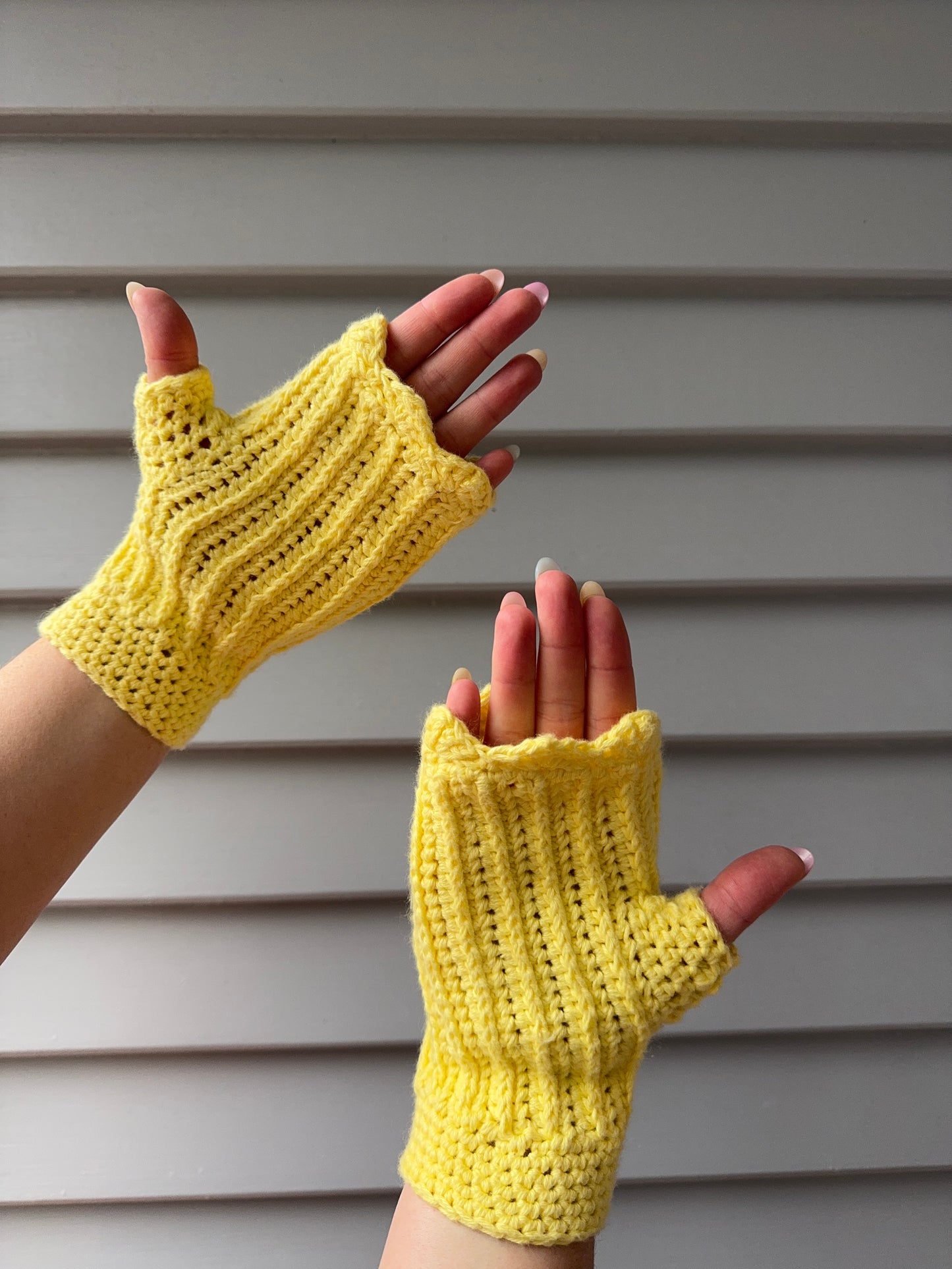 Gorgeous Handmade Crochet Fingerless Gloves
