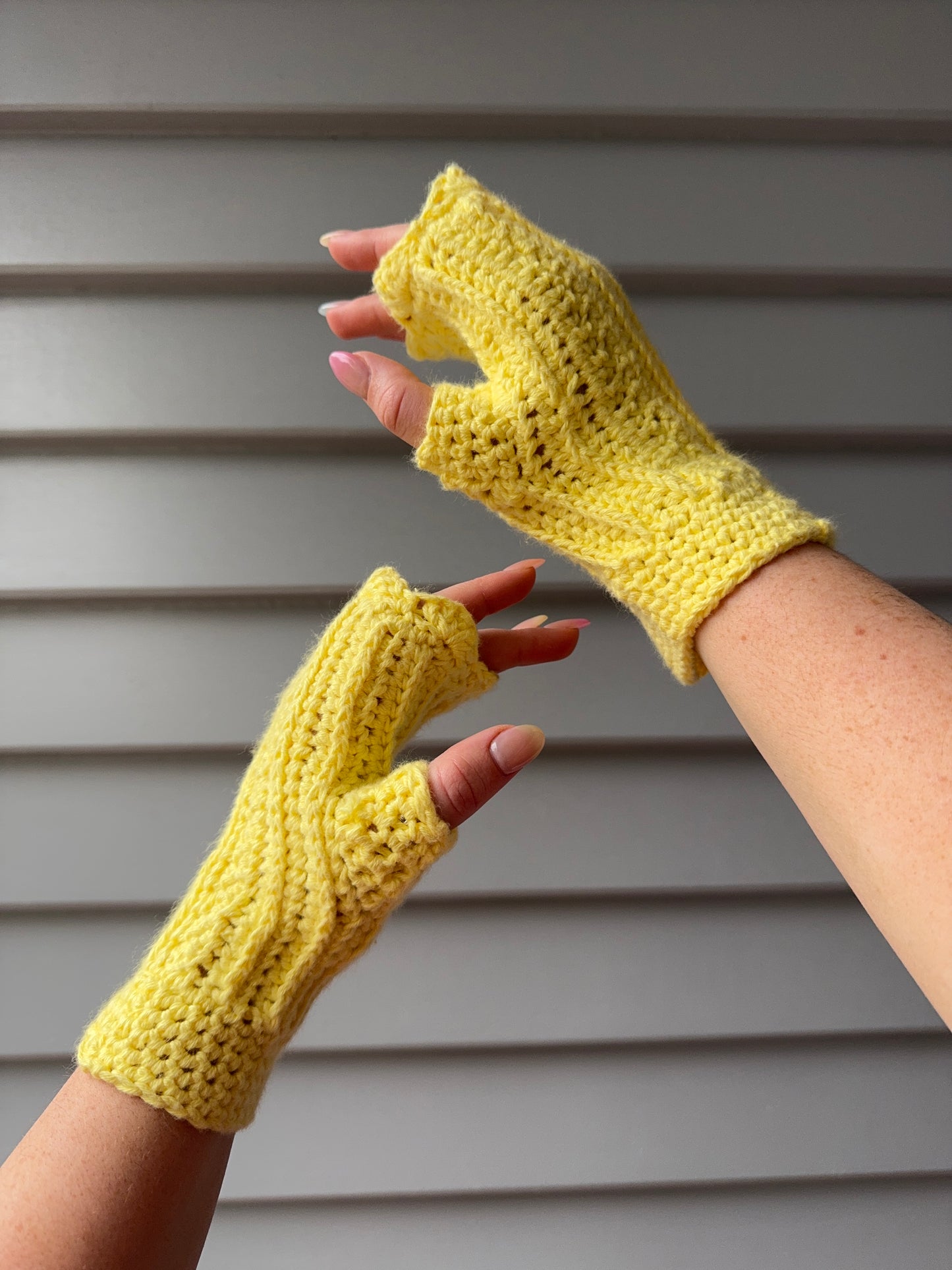 Gorgeous Handmade Crochet Fingerless Gloves