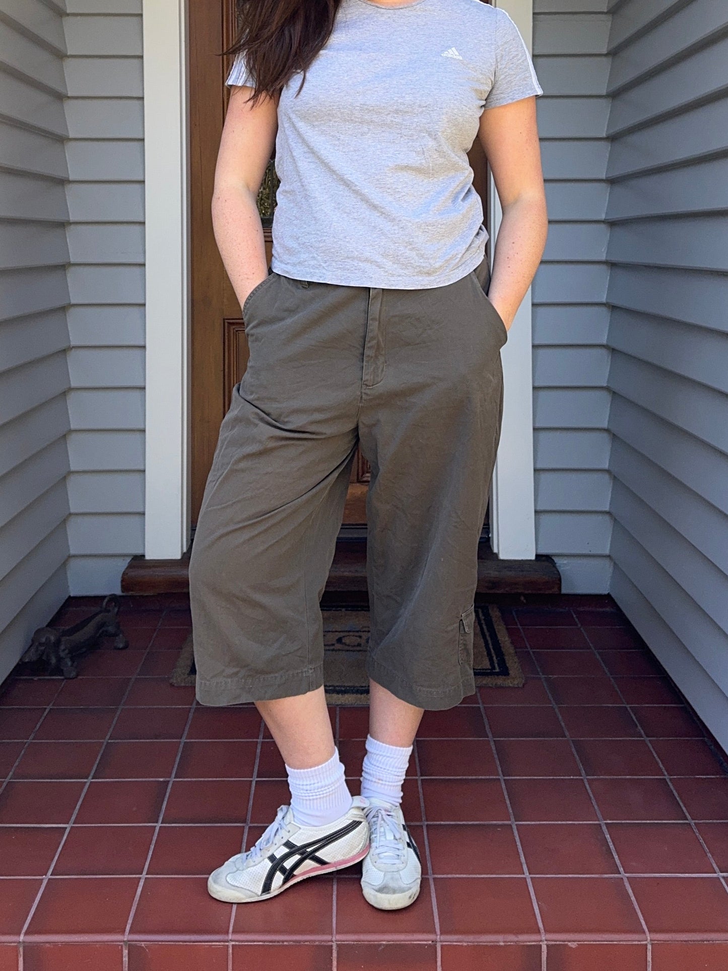 Khaki Cargo Pants | Size 12-14