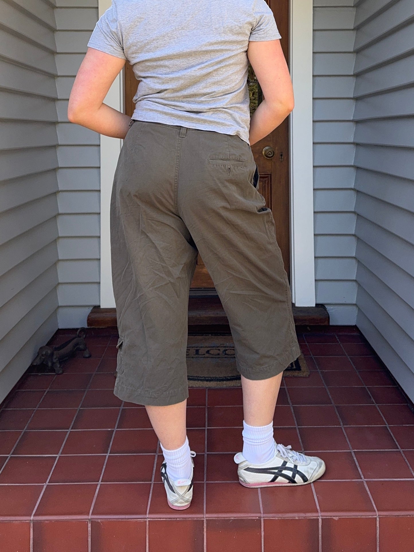Khaki Cargo Pants | Size 12-14