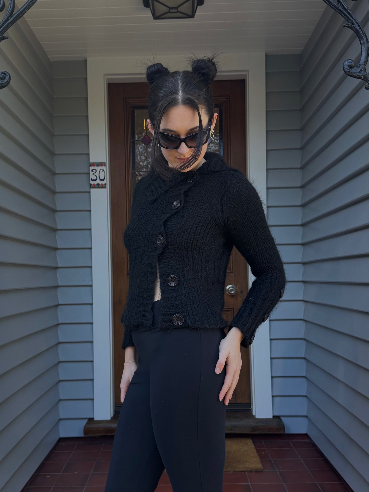 Vintage Max Mohair Cardigan | Size S