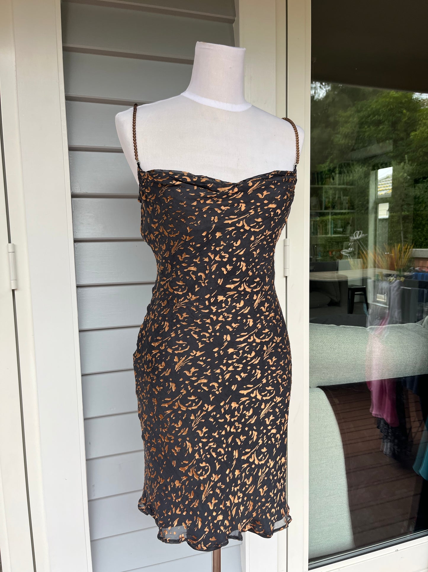Printed Mini Dress | Size 6-8