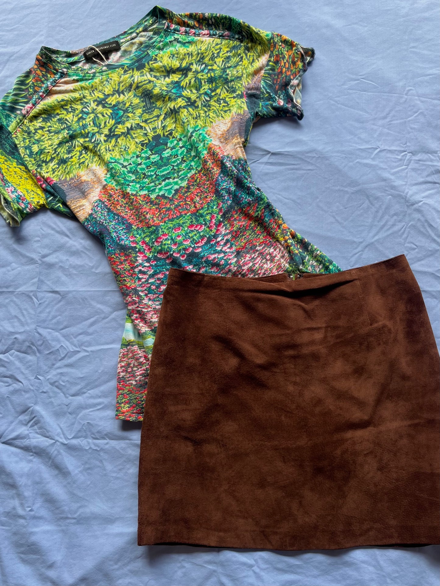 Stolen Girlfriend's Club Patterned Top | Size 8