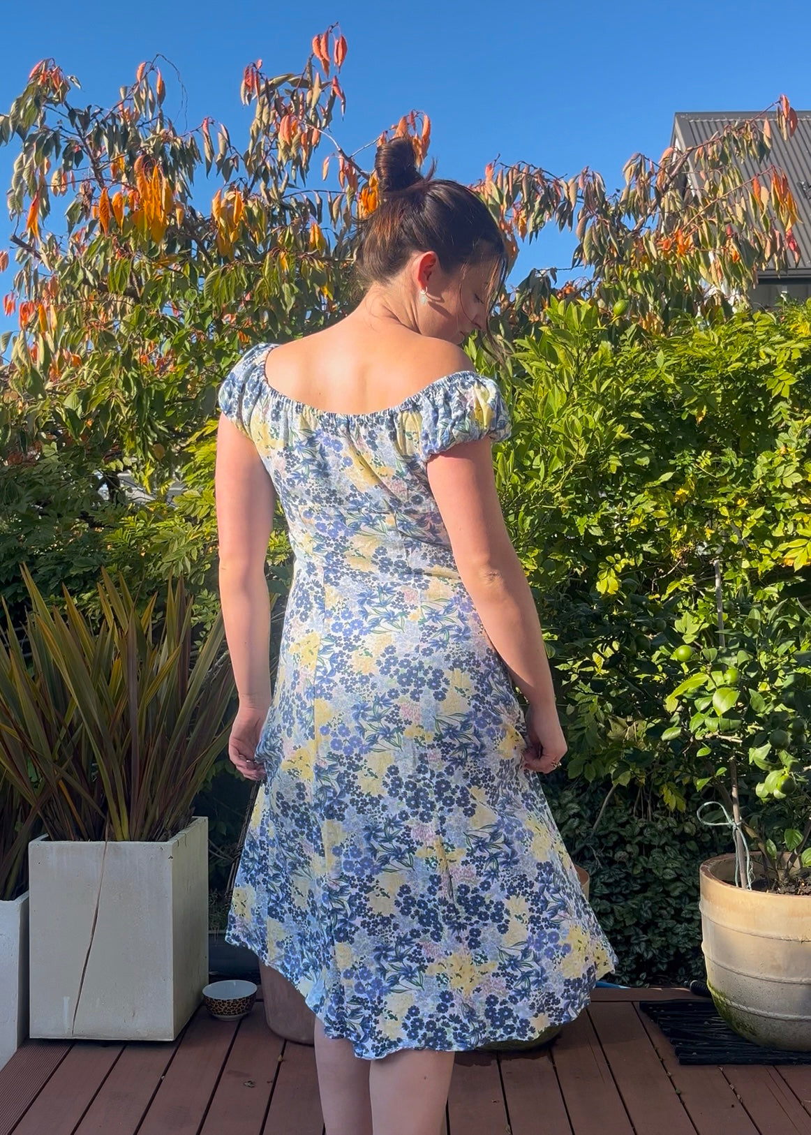 Floral Midi Dress | Size 10-12