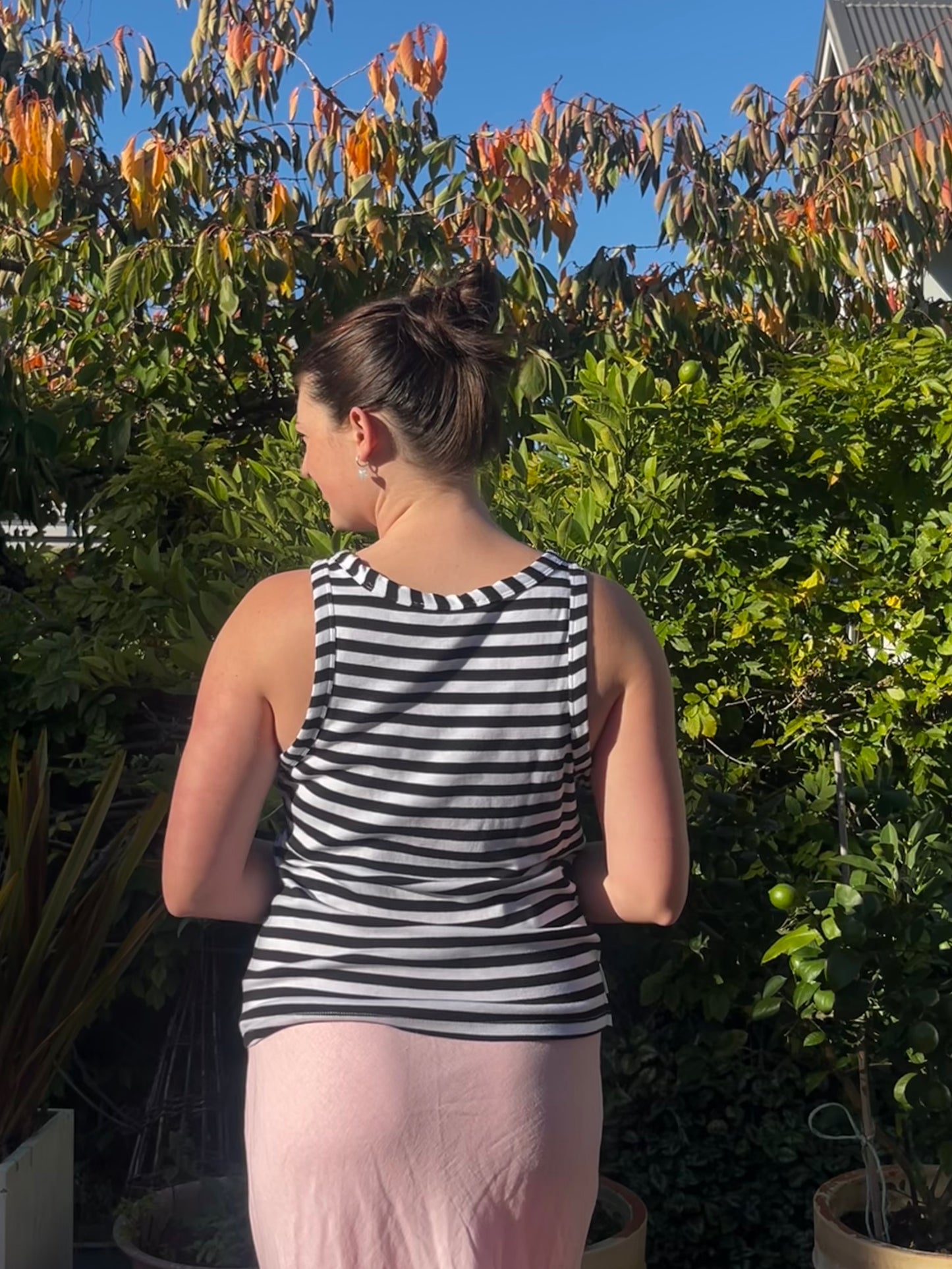Striped Singlet | Size 14-16