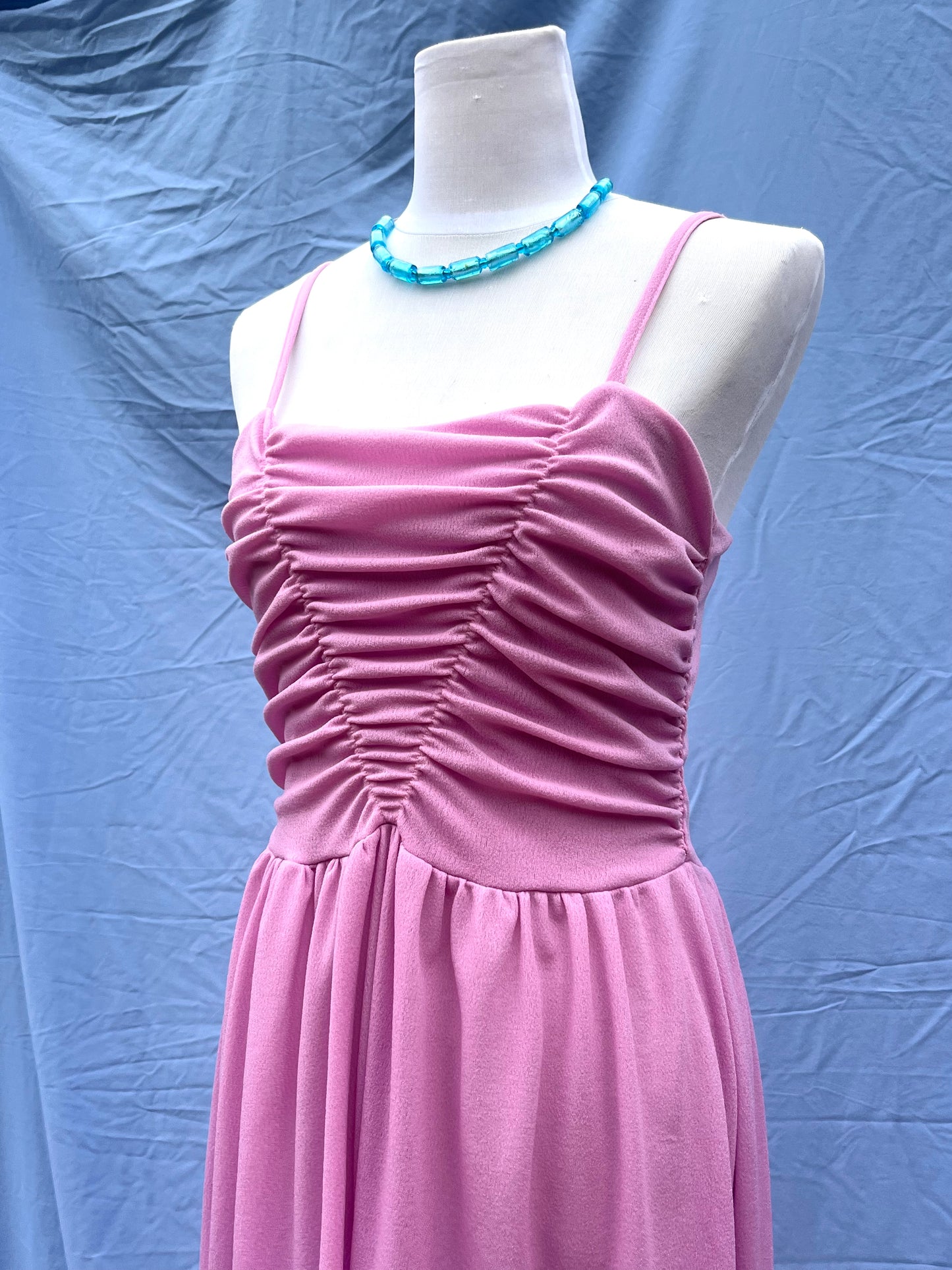 Bubblegum Pink Midi Dress | Size 10