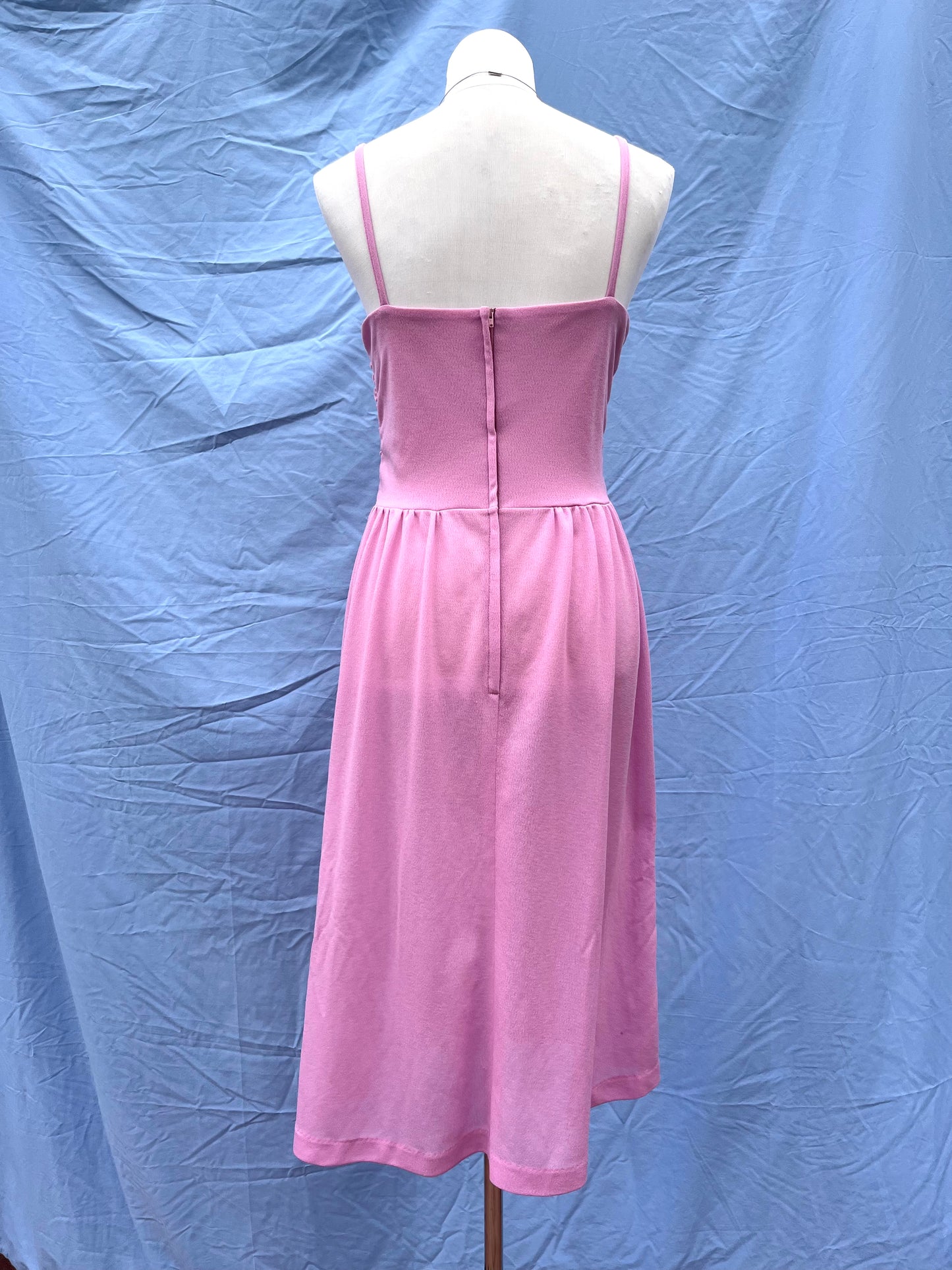 Bubblegum Pink Midi Dress | Size 10