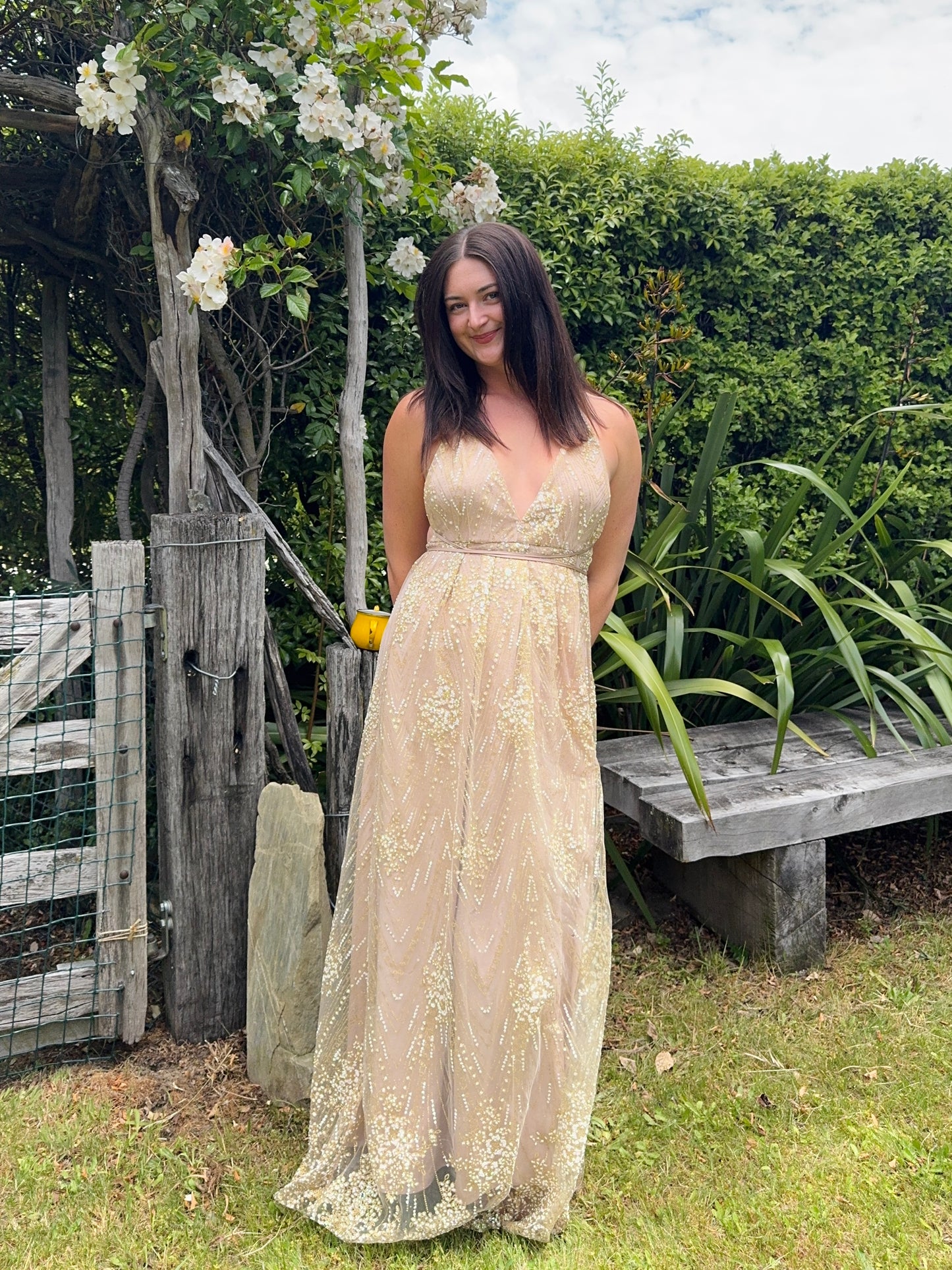 Gorgeous Gold Gown | Size 8-12