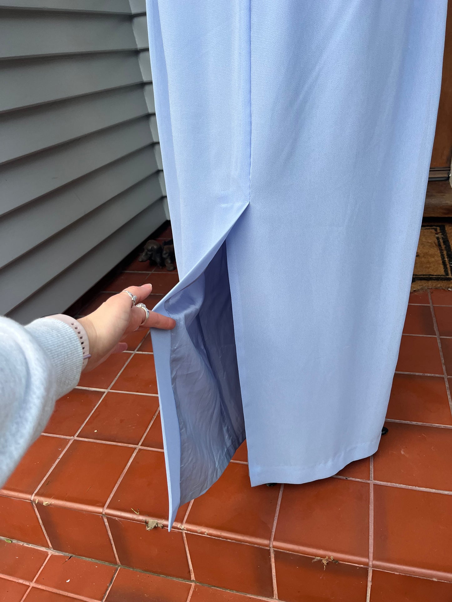 Blue Maxi Skirt | Size 8-10