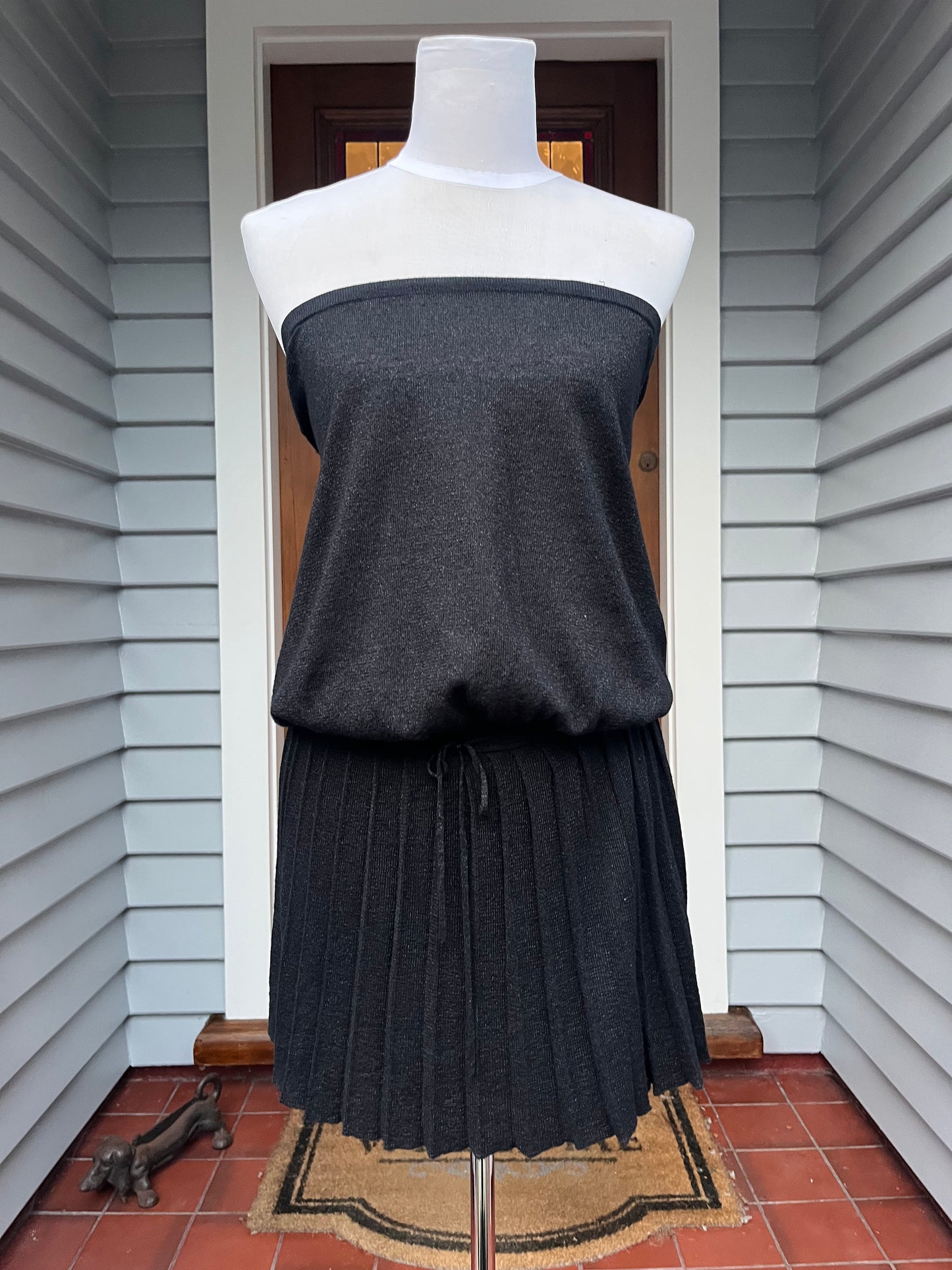 Y2K Strapless Dress / Top | Size M
