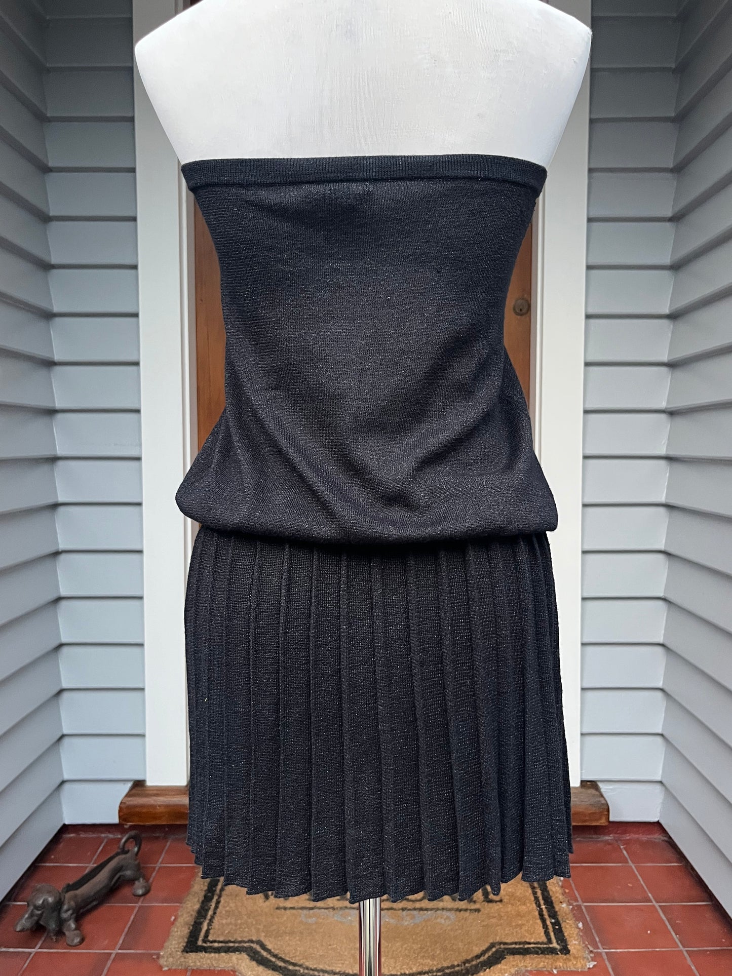 Y2K Strapless Dress / Top | Size M