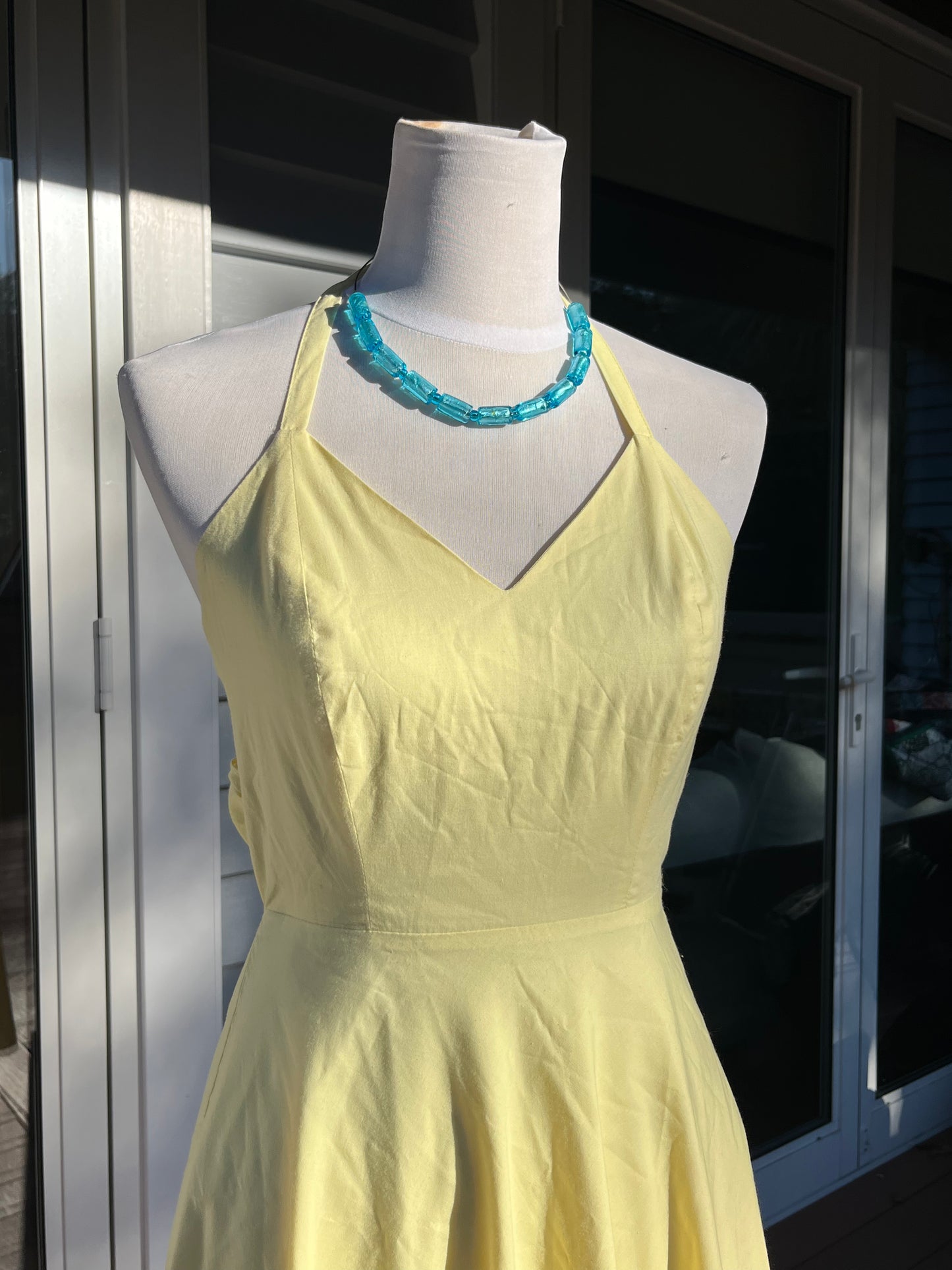 Beautiful Yellow Midi Dress | Size 6