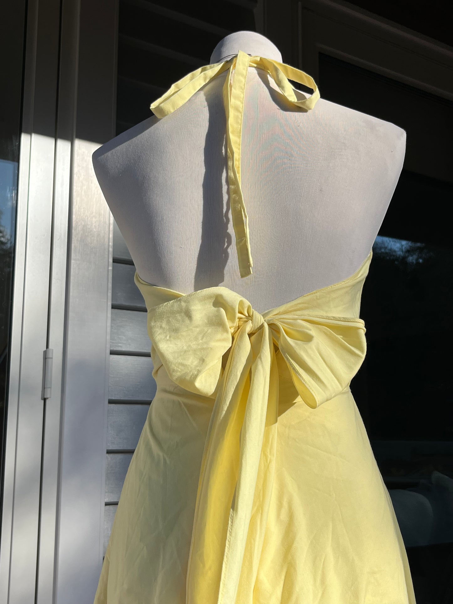 Beautiful Yellow Midi Dress | Size 6