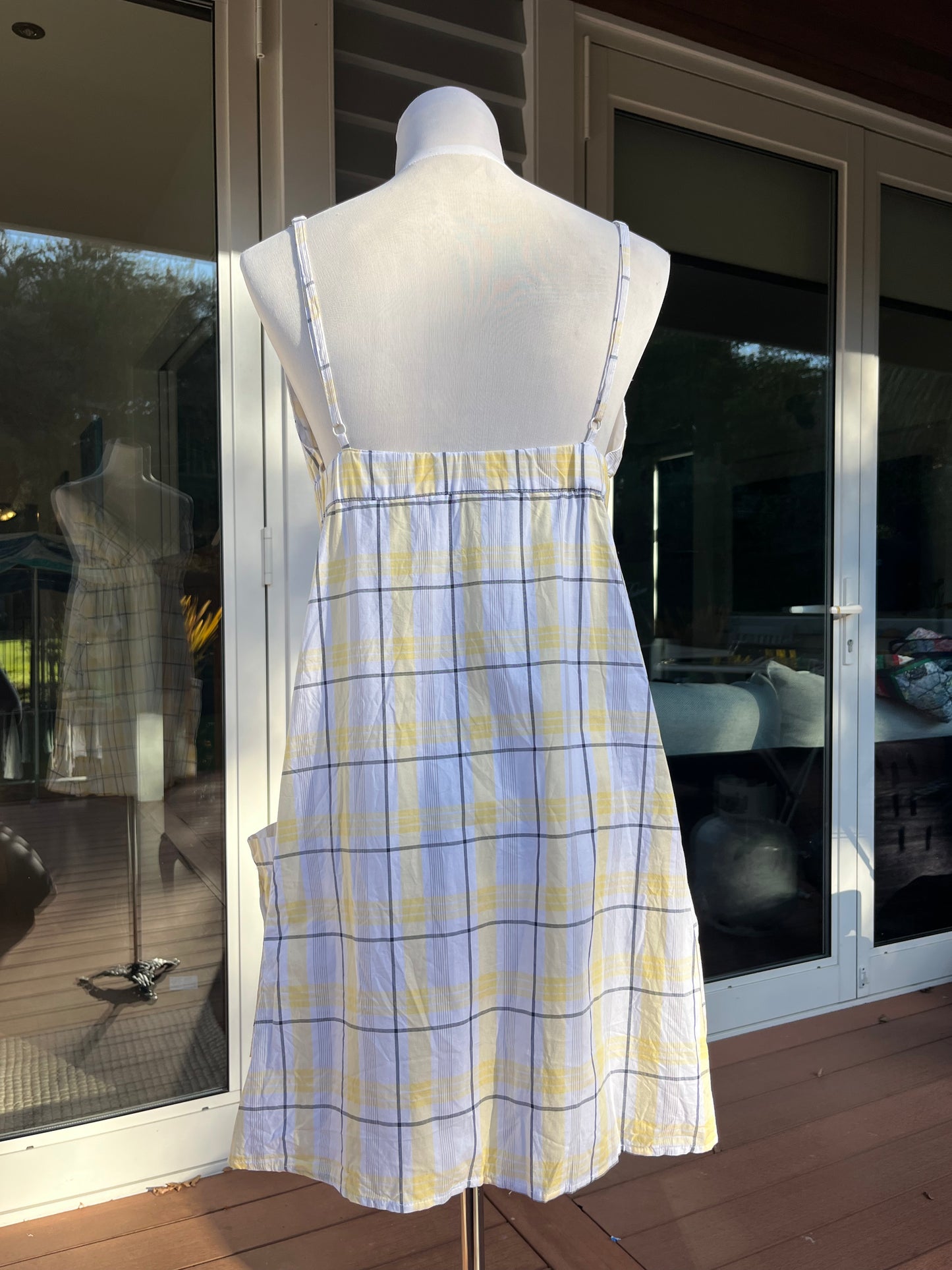 Checkered Mini Dress | Size 10-12