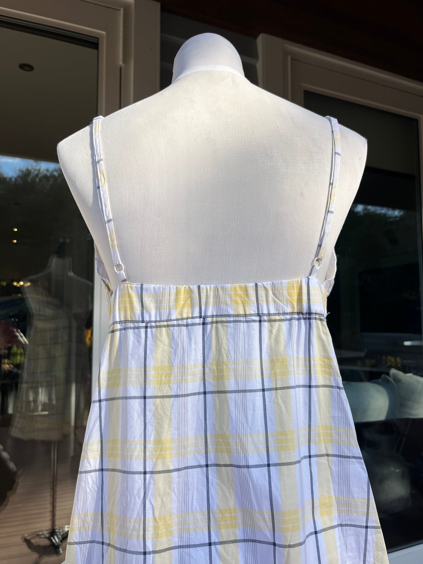 Checkered Mini Dress | Size 10-12