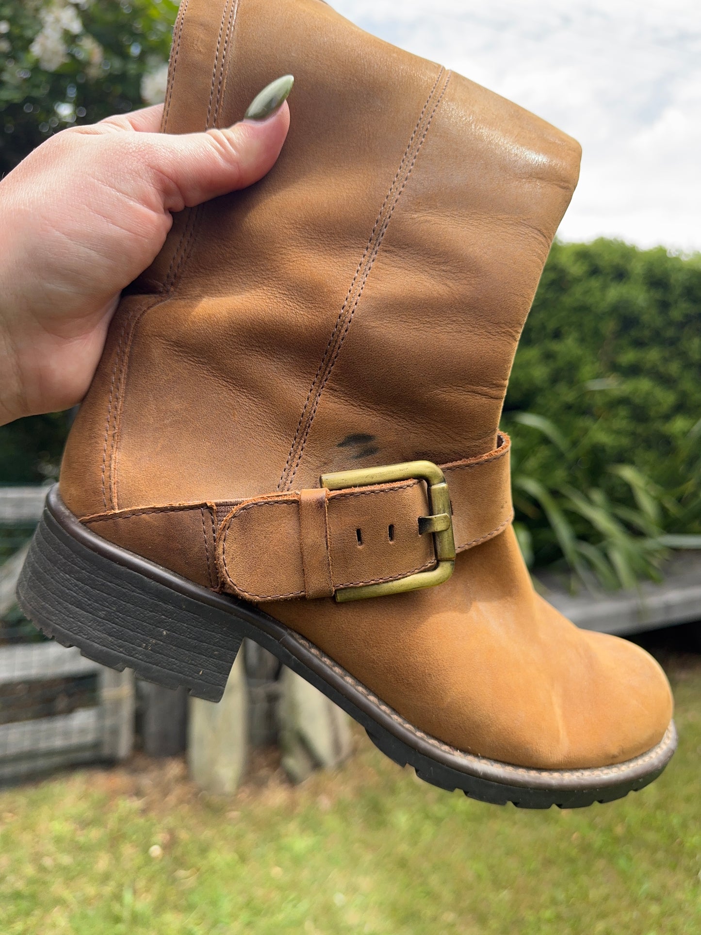 Funky Brown Boots | Size 5 1/2