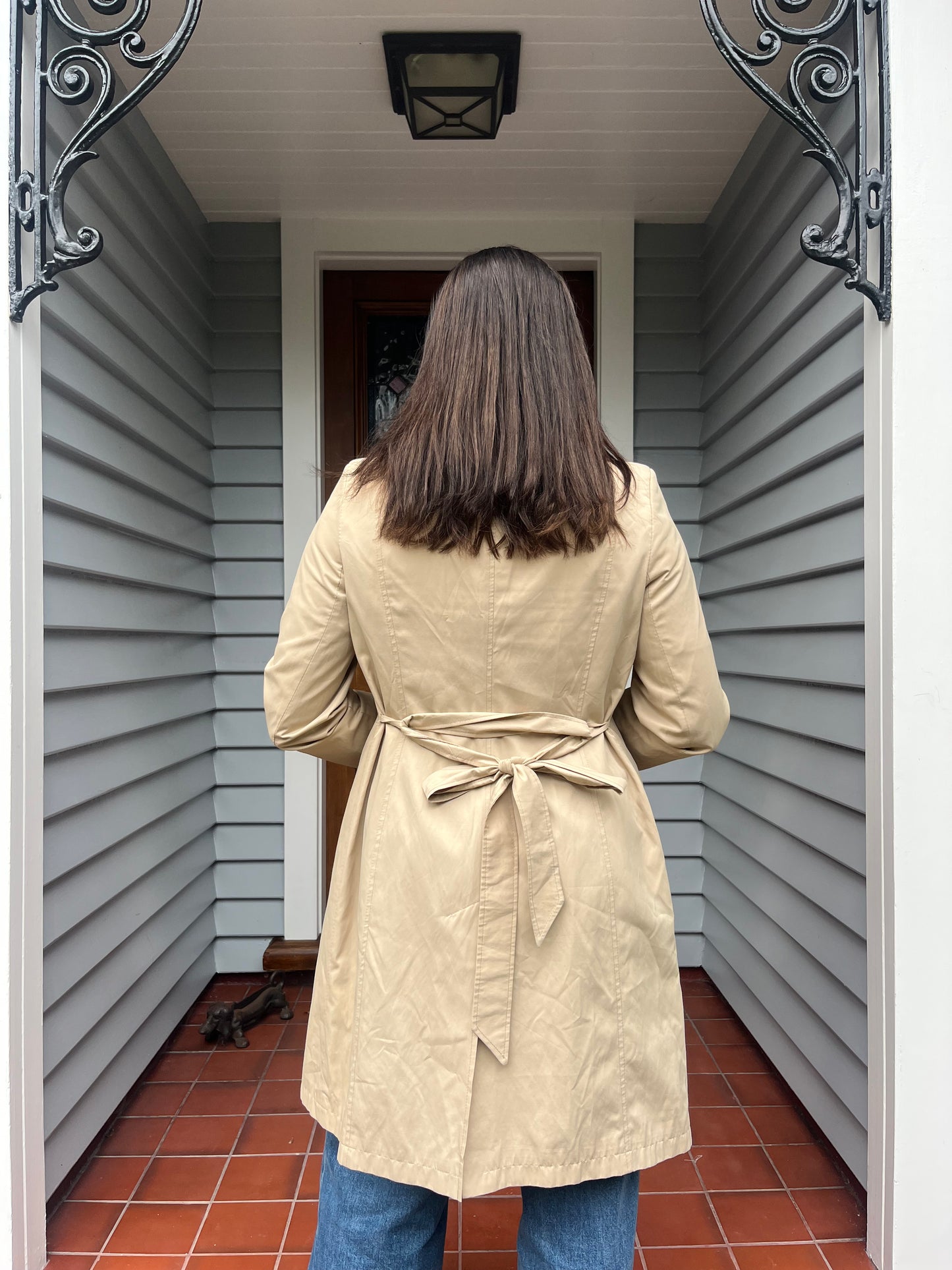 Beige Trenchcoat | Size 12