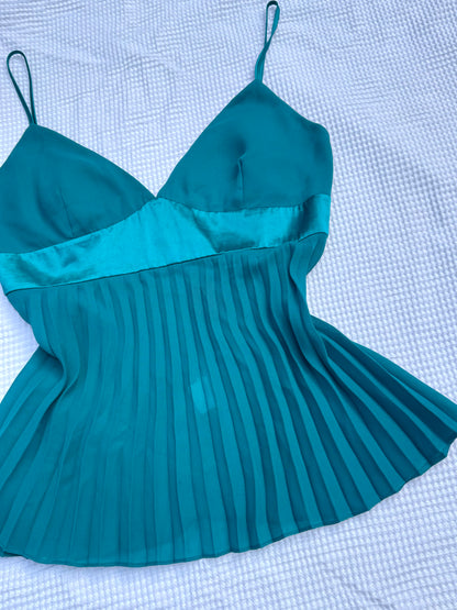 Turquoise Floaty Cami | Size 12