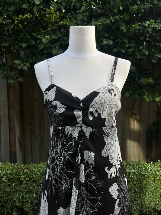 Floral Midi Dress | Size 12