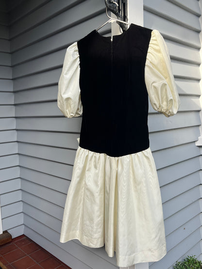 Beautiful Handmade Vintage Mini Dress | Size 8