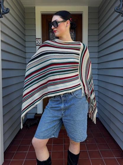 Colourful Poncho!