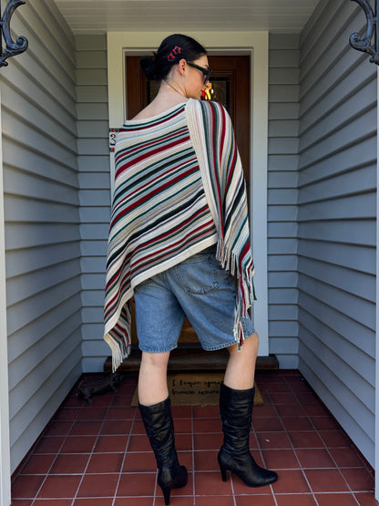 Colourful Poncho!