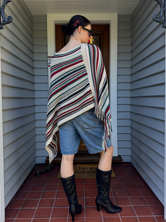 Colourful Poncho!