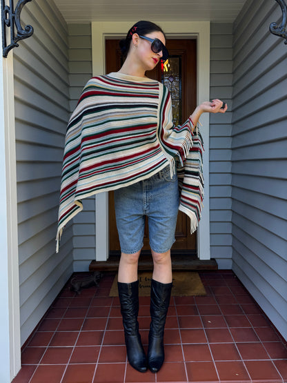 Colourful Poncho!
