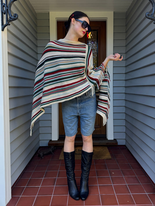 Colourful Poncho!