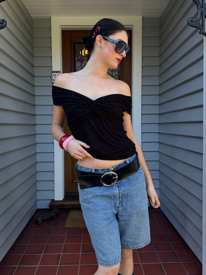 Off The Shoulder Knot Blouse | Size 12
