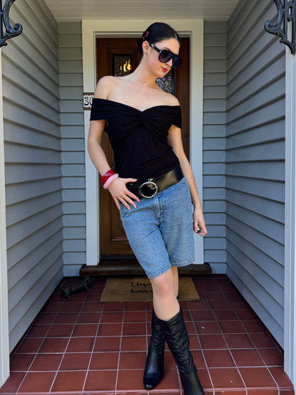 Off The Shoulder Knot Blouse | Size 12