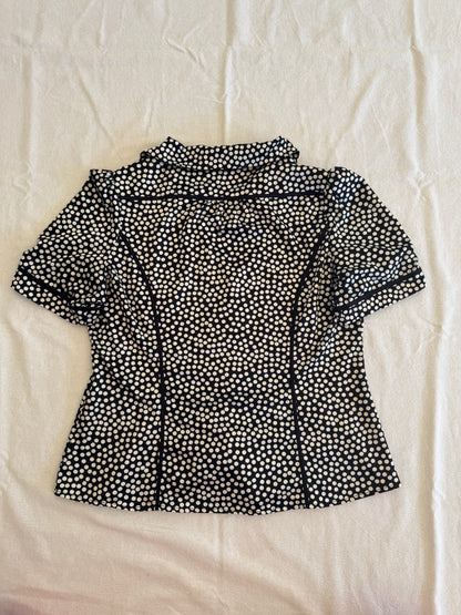 STAXS Polka Dot Blouse | Size 14