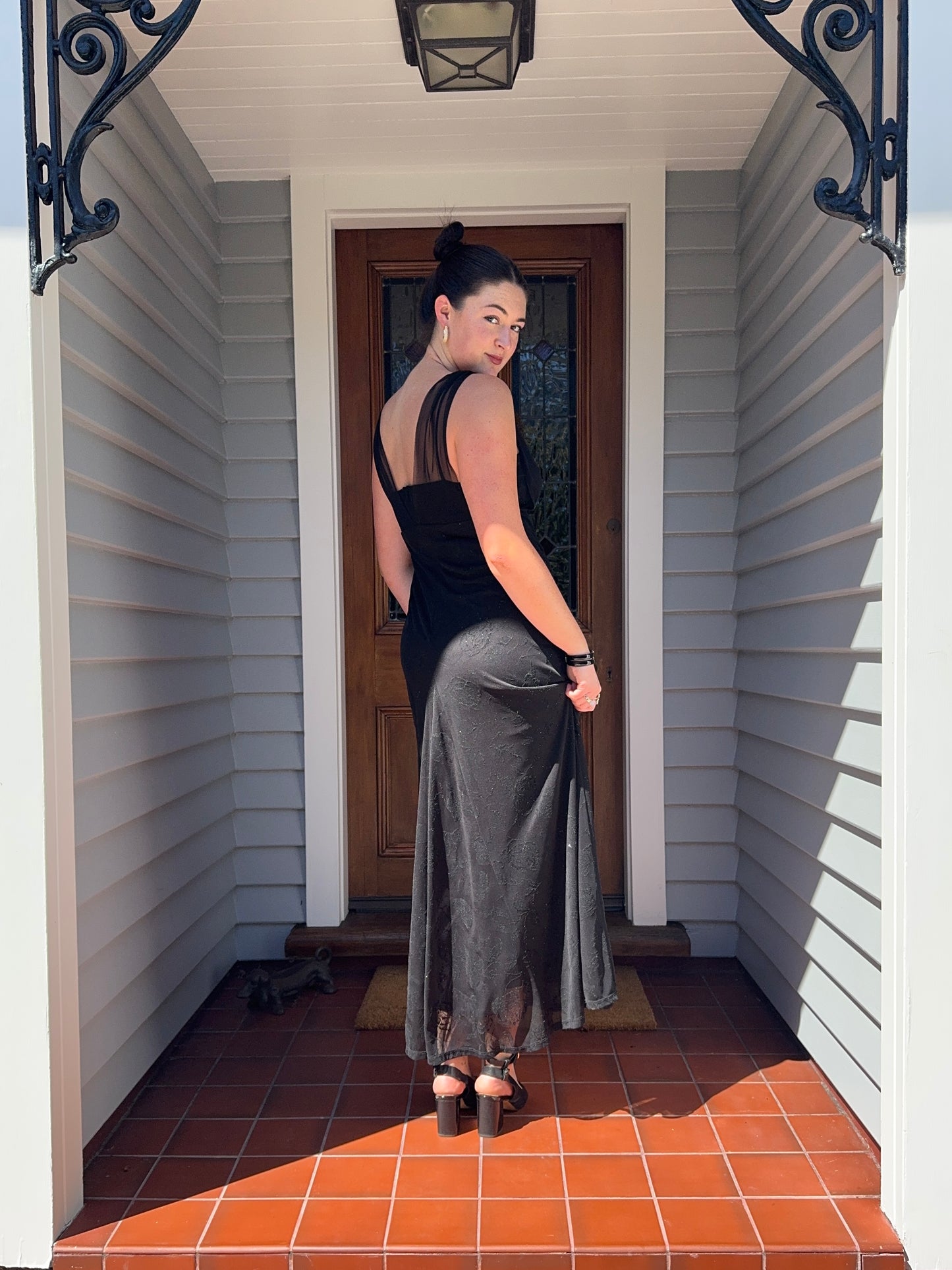 Vintage STAXS Maxi Gown | Size 12