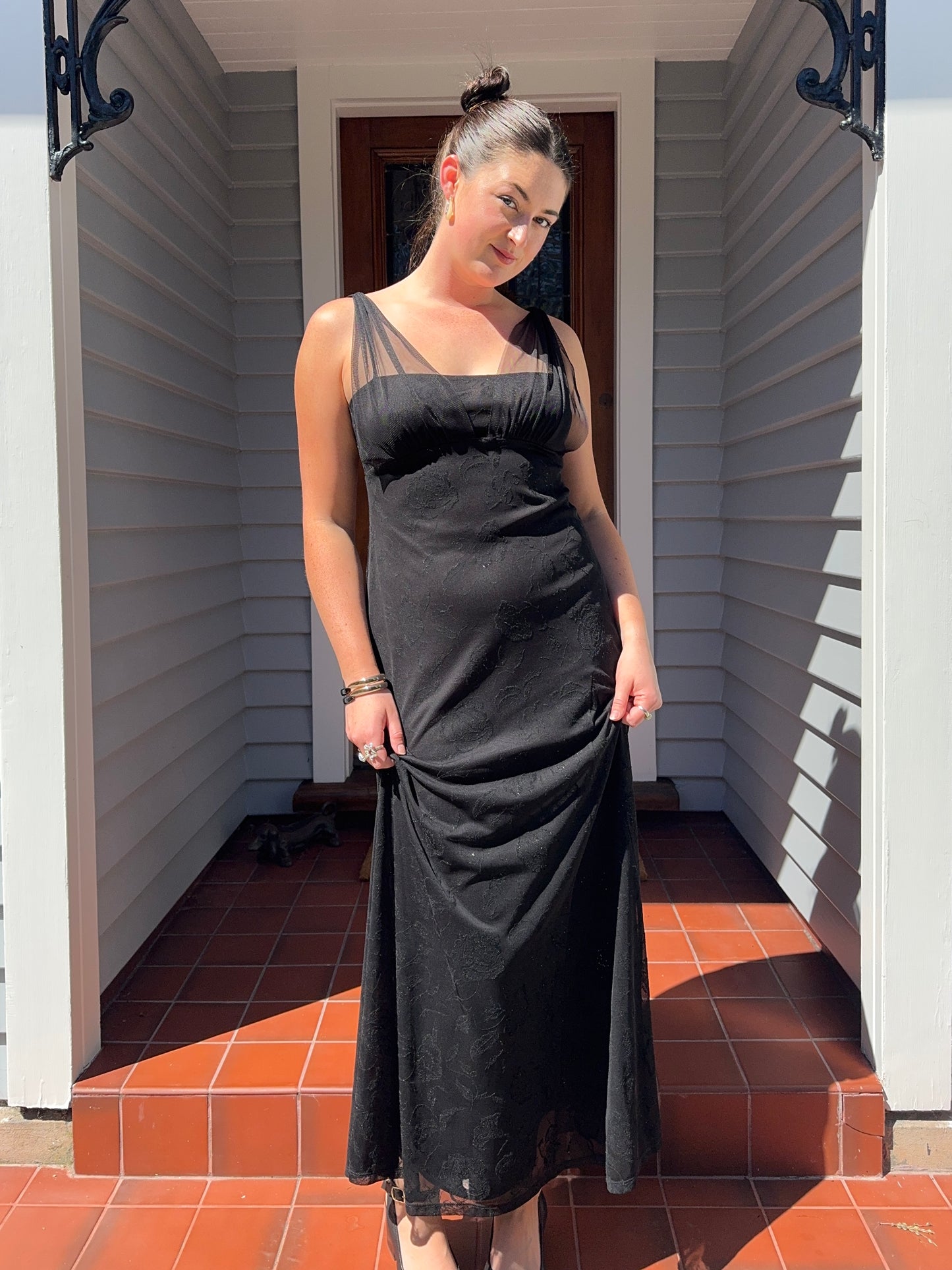 Vintage STAXS Maxi Gown | Size 12