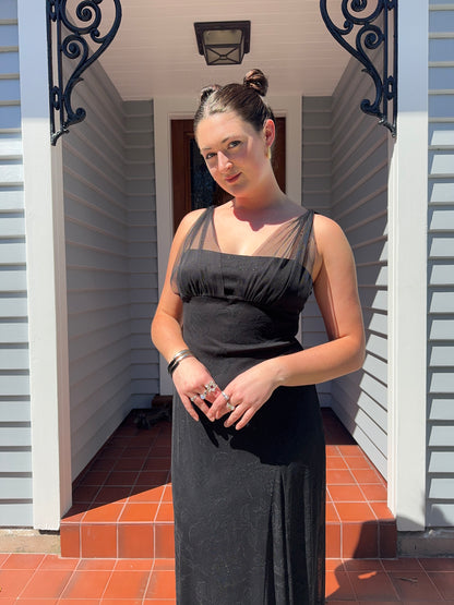 Vintage STAXS Maxi Gown | Size 12