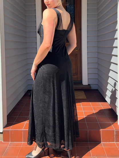 Vintage STAXS Maxi Gown | Size 12