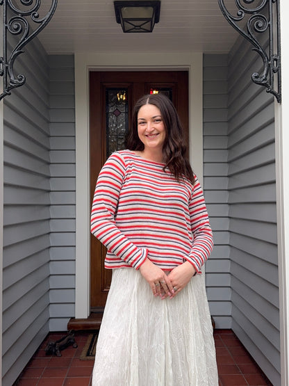 Striped Long-sleeve | Size M